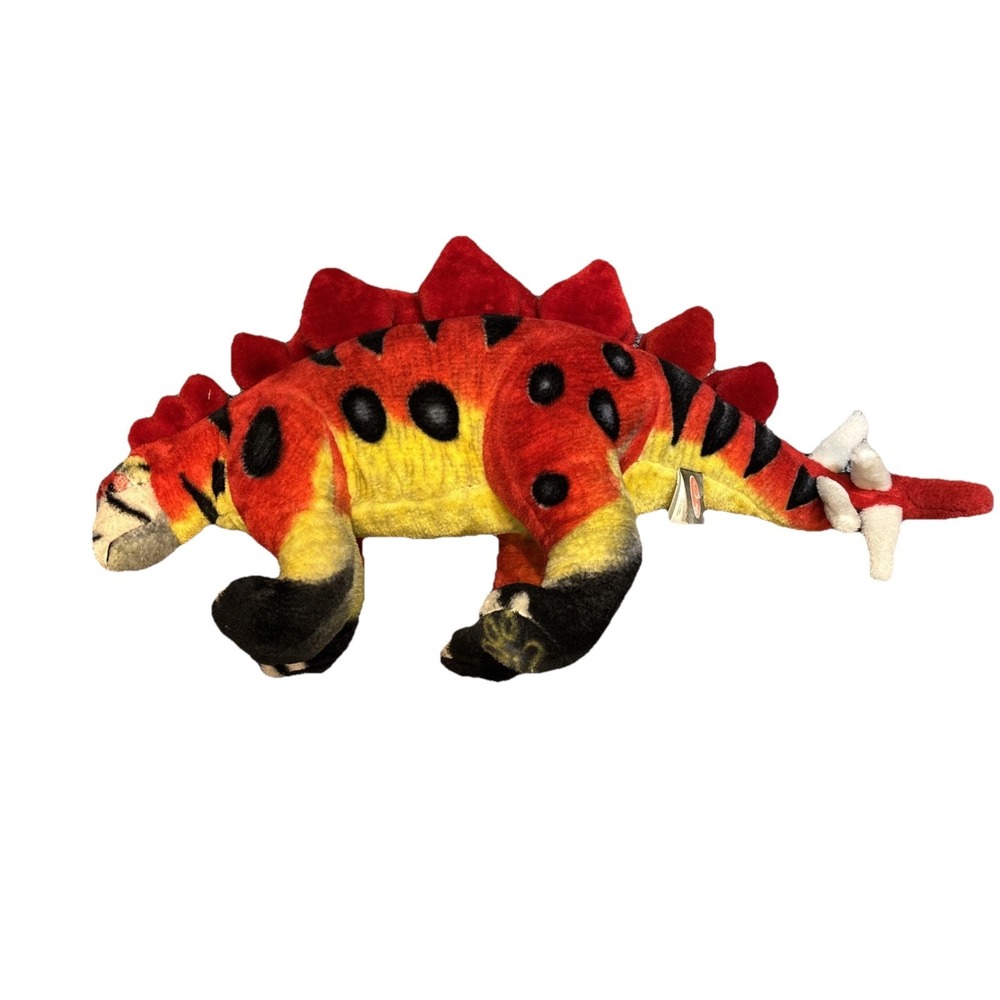 DINOSAUR "LIFE LIKE JUMBO" MELISSA & DOUG PLUSH 34"  STEGOSAURUS